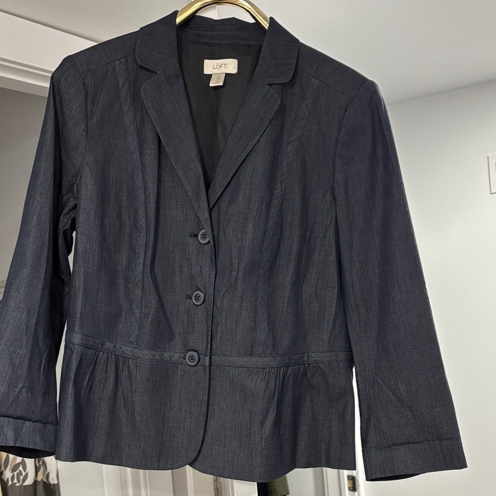 LOFT Women's Charcoal Blazer
